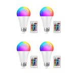 Neo Vista Uzaktan Kumandalı Renk Değiştiren RGB LED Ampul 9W 16 Renk E27 Duy A60 810 Lümen Dim Edilebilir