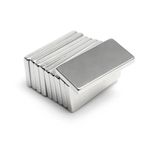 Neodyum Mıknatıs Dikdörtgen 20x10x2 Mm (5 Adet Set)