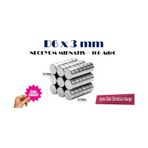 Neodyum Mıknatıs Magnet Mıknatıs D6X3 Mm 100 Adet