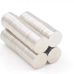 Neodyum Mıknatıs Silindir 8x1mm X 10 Adet