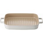 Neoflam 28 cm Dikdörtgen Döküm Grill Tava