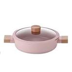 Neoflam Blossom Alüminyum Döküm 24 cm Pembe Tencere