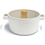 Neoflam Fika 22x9 cm Cam Kapaklı Tencere