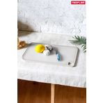 Neoflam Fika Büyük 305x445x9 mm Gri Kesme Tahtası