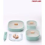 Neoflam Fika Comfort Yeşil Tencere, Tava ve Fırın Kabı Seti