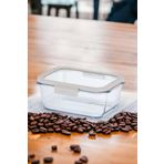 Neoflam Fika Glace Bej 800 ml Cam Saklama Kabı
