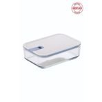 Neoflam Perfect Seal Dikdörtgen Cam Saklama Kabı Bej 1600ML