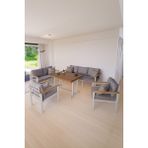 Neokas Bahçe Mobilyası, 1 +1 +2+ 3+ Masa, Balkon Takımı, Kafe Koltuğu, Bekleme Alanı Koltuğu - 55 X 60 - Beyaz