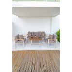 Neokas Bahçe Takımı, Balkon Mobilyası, 1+1+3+Masa, Kafe Koltuğu, Bekleme Alanı Koltuğu