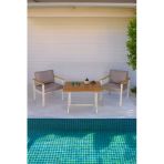 Neokas Balkon Mobilyası, Bahçe Takımı, 1+1+Masa, Kafe Koltuğu, Bekleme Alanı Koltuğu