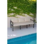 neokas Balkon Mobilyası, Metal Oturma Grubu, Balkon Seti, Kafe Koltuğu, Teras Takımı, 1 Üçlü Koltuk