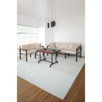 Neokas Metal Bahçe Takımı, Balkon Seti, Kafe Koltuğu, Bekleme Alanı Koltuğu, 2 + 3 + M - 55 X 60 - Antrasit