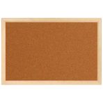 Neon Ahşap Çerçeve Duvara Monte Mantar Pano 30x45 cm - 2 Paket Mantar Pano Çivisi - 30 x 45 cm