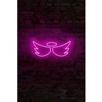 neon graph Neongraph Neon Led Duvar Yazısı Dekoratif Işıklı Gece Lambası Duvar Süsü Angel