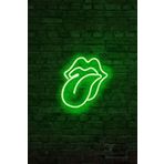 neon graph Neongraph Neon Led Duvar Yazısı Dekoratif Işıklı Gece Lambası Duvar Süsü The Rolling Stones