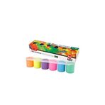 Neon Guaj Boya 6 Renk x 25 ml Sıralı Set RG6N