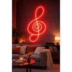 Neon LED Şerit 5 Metre Kırmızı DC 12V IP65 Dış Mekân Uyumlu Esnek Aydınlatma
