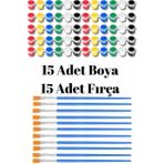 Neon Plus 15 Adet Mavi Fırça, Akrilik Boya,sulu Boya,guaj Boya, Etkinlik, Workshop Değerlendirmeleri