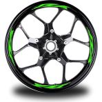Neon Sarı Yamaha Takım Jant Sticker Etiket
