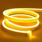 Neon Şerit Led 12v Volt Esnek Silikonlu Aydınlatma 1mt- Amber Amber