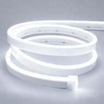Neon Şerit Led 12v Volt Esnek Silikonlu Aydınlatma 2mt- Beyaz Beyaz