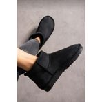 Neon Shoes Kadın Süet Içi Kürklü Yünlü Kalın Tabanlı Kışlık Bilekte Kısa Ug Bot & Bootie