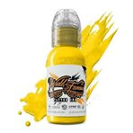 Neon Yellow - World Famous Ink Dövme Boyası - 1oz/30ml