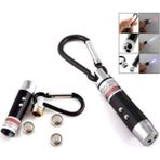 Neonova El Feneri Anahtarlık Işıklı Anahtarlık 3 Fonksyonlu Lazer LED Fener