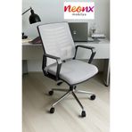 neonx |Life Bel Destekli Metal Ayaklı Çalışma Koltuğu |Ofis Sandalyesi|Büro Sandalyesi|Ergonomik