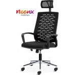 Neonx Life Plus Yönetici Koltuğu Ergonomik Tasarımlı Çalışma Sandalyesi Siyah File Malzeme Tekerlekli