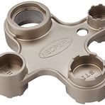 Neoperl 01458097 Evrensel Servis Anahtarı CACHE Nikel Kaplama M18 / M22 / M24 / M28