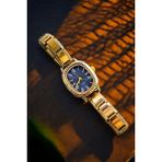 Neorney Vintage Minimal Çelik Ayarlanabilir Kordonlu Retro Kordon Oval Gold Kadın Kol Saati - Altın