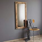 NEOstill-Doğal Ahşap Dekoratif Duvar Salon Ofis Boy Ayna 50x110ES