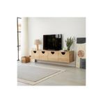 Neostill Four Seasons Duvar Tv Ünitesi/Meşe Renk