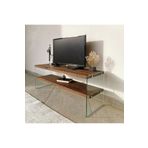 Neostill Tv 103 Ahşap Tv Sehpası Woodn Glass