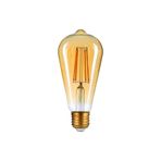 Neovista Armut Tipi Ampül Flemanlı Tasarruflu St64 4w Led Rustik Dekoratif Ampul Vintage Aydınlatma