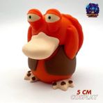 Neptune3D #0054 Jar Jar Binks Psyduck Pokemon Figürü (Star Wars)