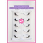 Nera Classy Half Lash Takma Kirpik - 5'li Set %100 İpek Takma Kirpik, Natural Soft&Matte Finish Half Lash