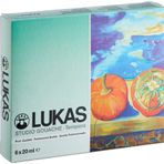 Nerchau 1048890 sulu boya / okul boyası (20 ml x 6 renk)