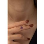 Nereze 925 Ayar Pembe Minik Kelebek Kadın Gümüş Kolye