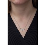 Nereze TRDYL908 925 Ayar Peri Kolye Kadın Gümüş Kolye