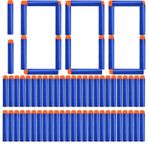 Nerf 1000 Adet Premium Kalite Yumuşak Sünger Mermi
