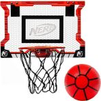 Nerf Basketball Hoop Set - Pro Hoop Mini Hoop Set With Mini Basketball - Steel Rim For Dunking - Over The Basketball Hoops