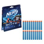 NERF Elite 2.0 20-Dart Refill Pack -- 20 Official Foam Darts Elite 2.0 Blasters -- Compatible with All Elite Blasters