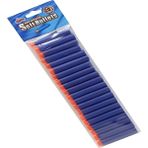 Nerf Mermi Yumuşak Sünger Yedek Mermi 20 Adet Ekonomik Paket - Mavi