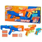 NERF N Series Gear Up Pack, 3x Dart Tabancası, Yalnızca Nerf N Series Dart Tabancalarıyla Uyumlu 18
