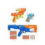 Nerf N-serisi Gear Up 18 Mermili 3’lü Sünger Dart Atan Oyuncak Tabanca Seti