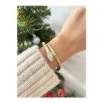Nergis Collection 14K Kelepçe Bileklik Yılan Çelik Kadın Vip Bileklik