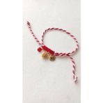 Nergis Collection Marteniçka Çam Kozalaklı Harfli Kişiye Özel Tasarım Marteniçka Bileklik