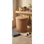 NERGİS HOME DESİGN Çok Amaçlı Jüt Hasır Görünümlü Çamaşır Ve Oyuncak Sepeti 35x40